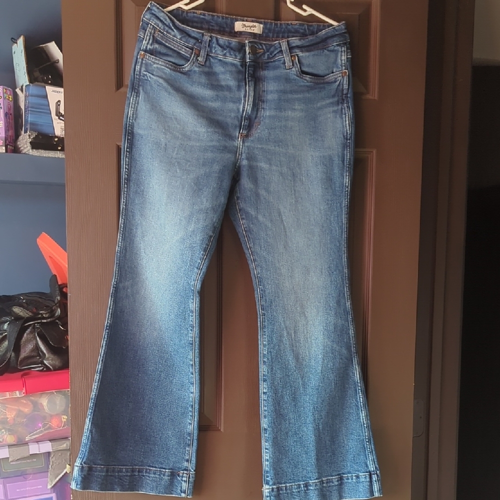 Wrangler Blue Flare Jeans